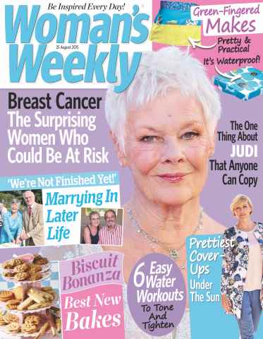 Woman's Weekly issue 25th August 2015