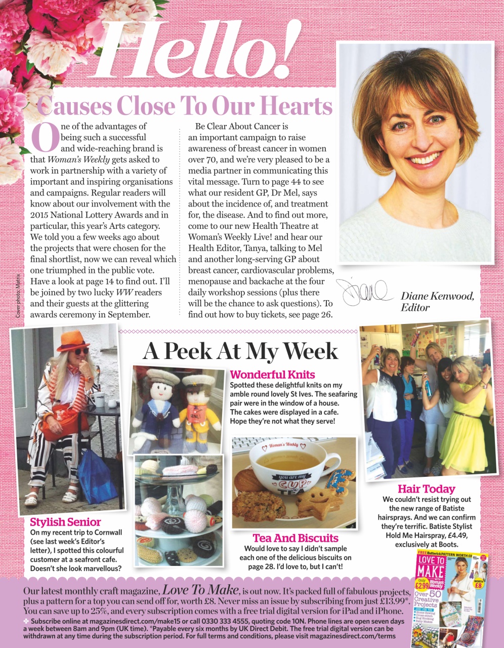 Woman's Weekly Preview Pages