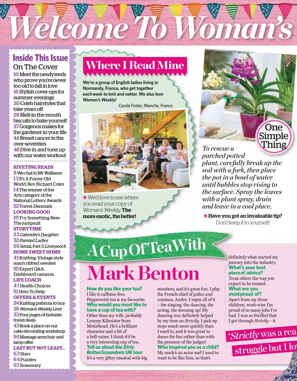 Woman's Weekly Preview Pages