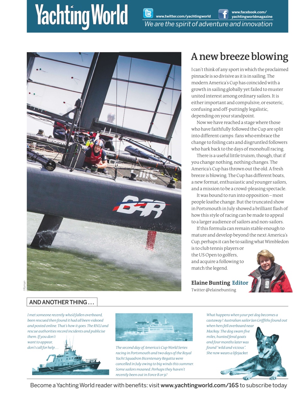 Yachting World Preview Pages