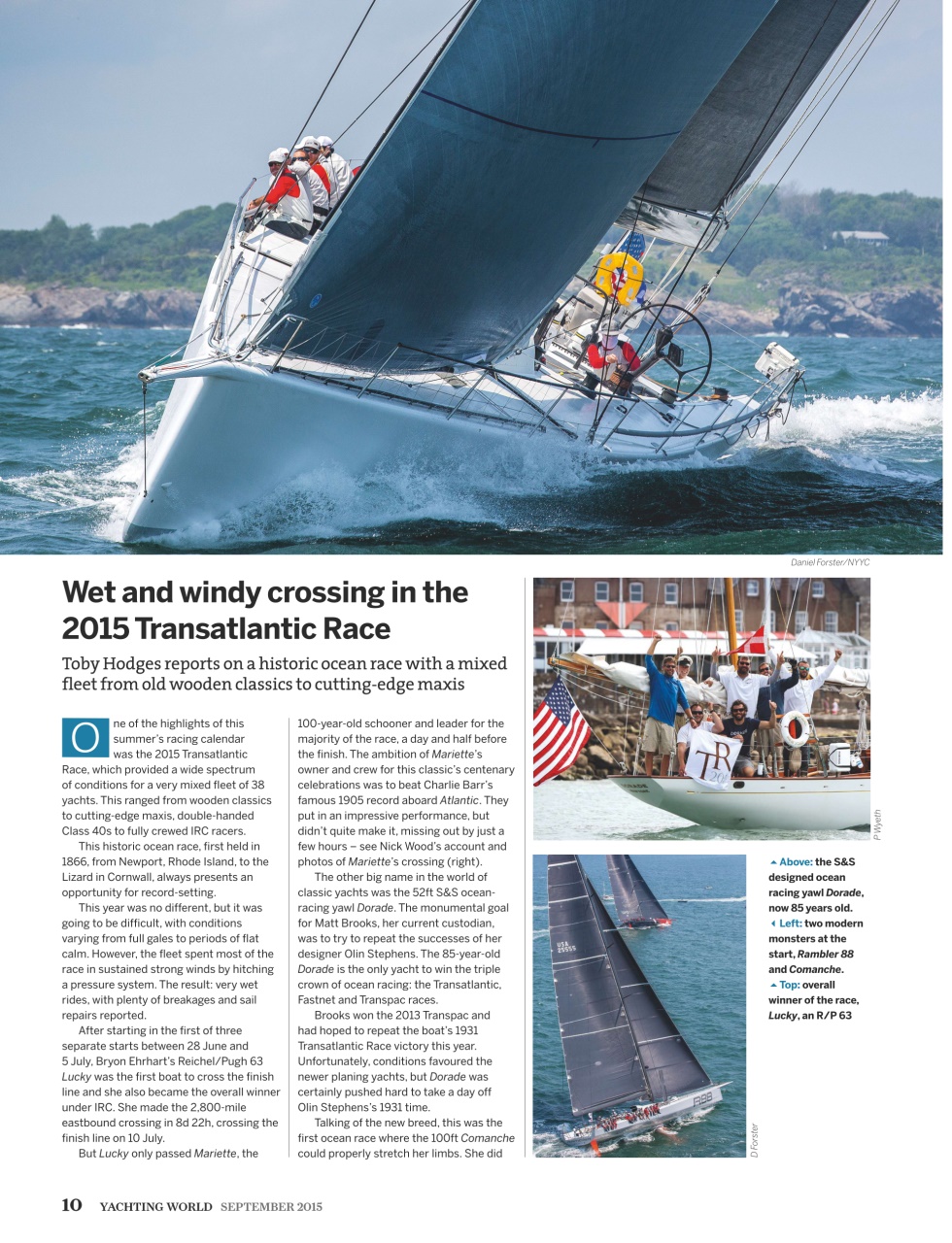 Yachting World Preview Pages