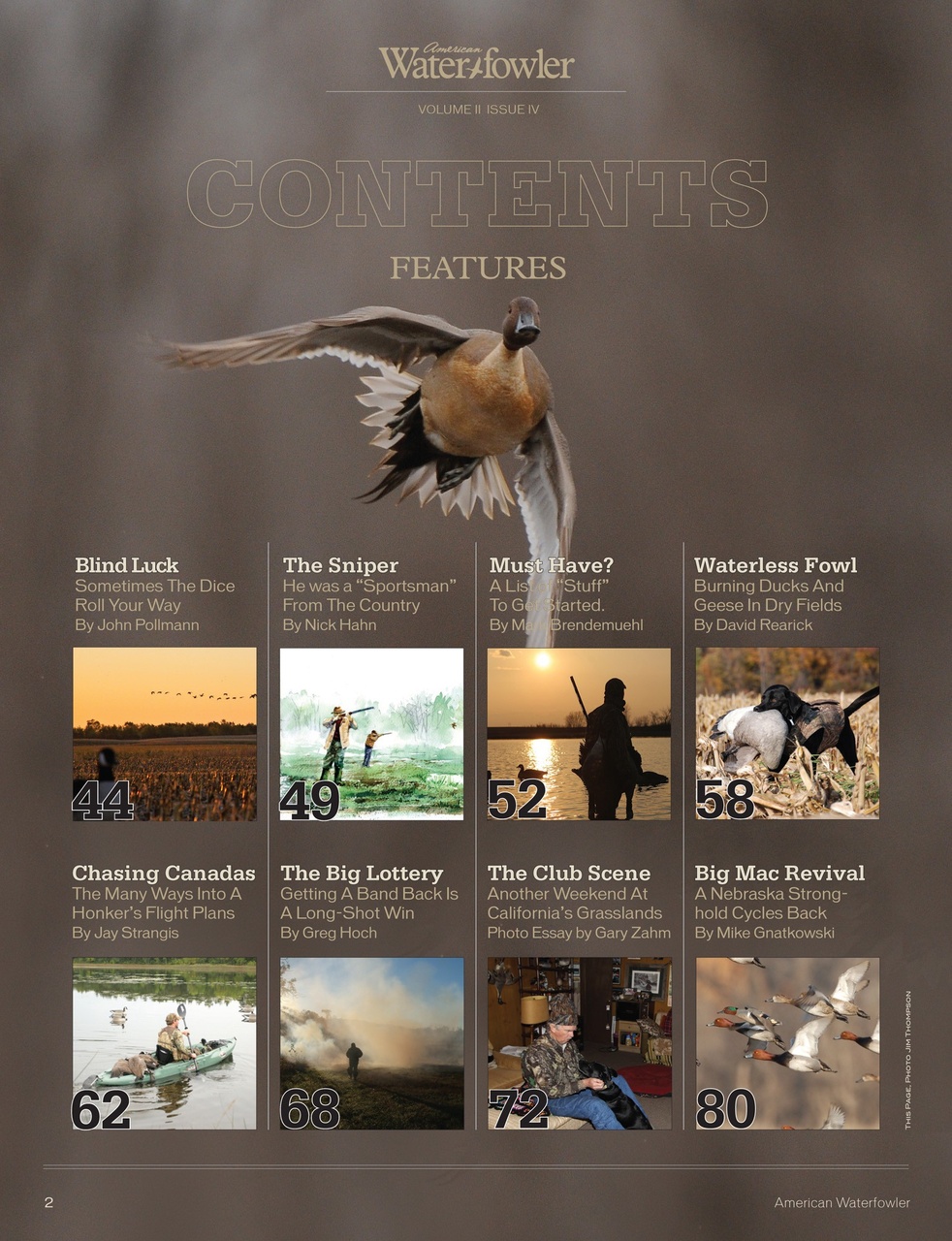 American Waterfowler Preview Pages