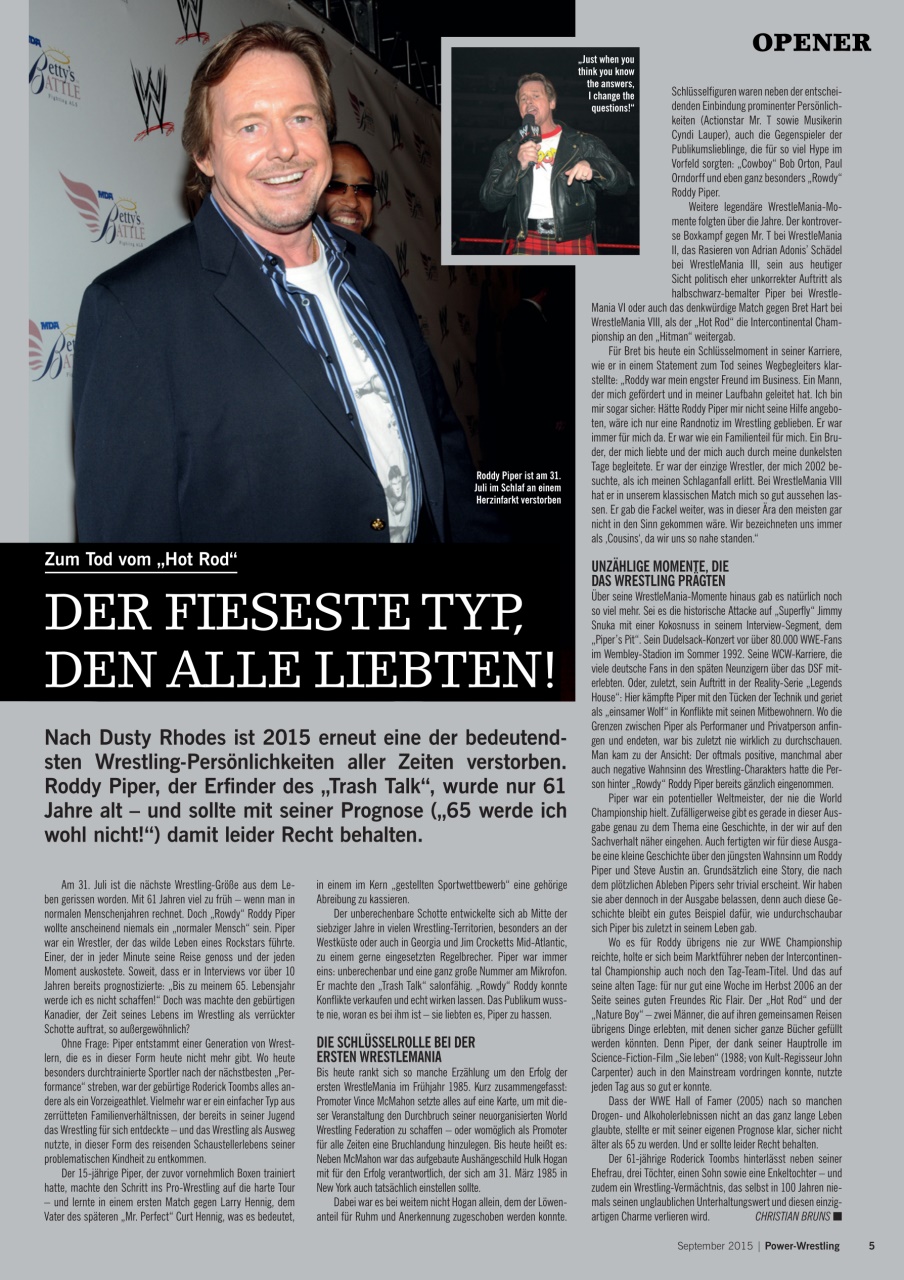 Power-Wrestling Preview Pages