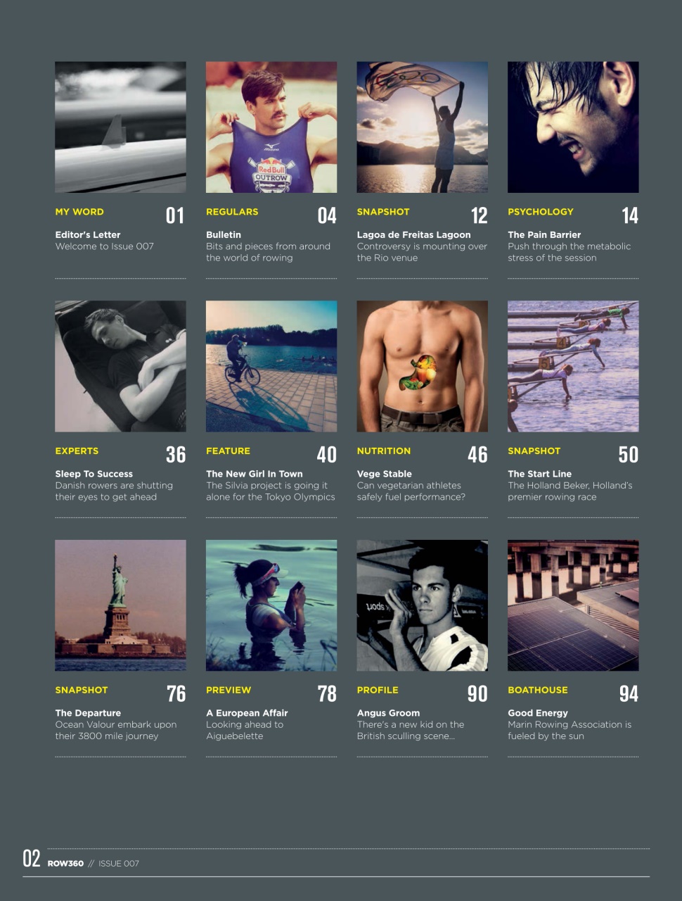 Row360 Preview Pages