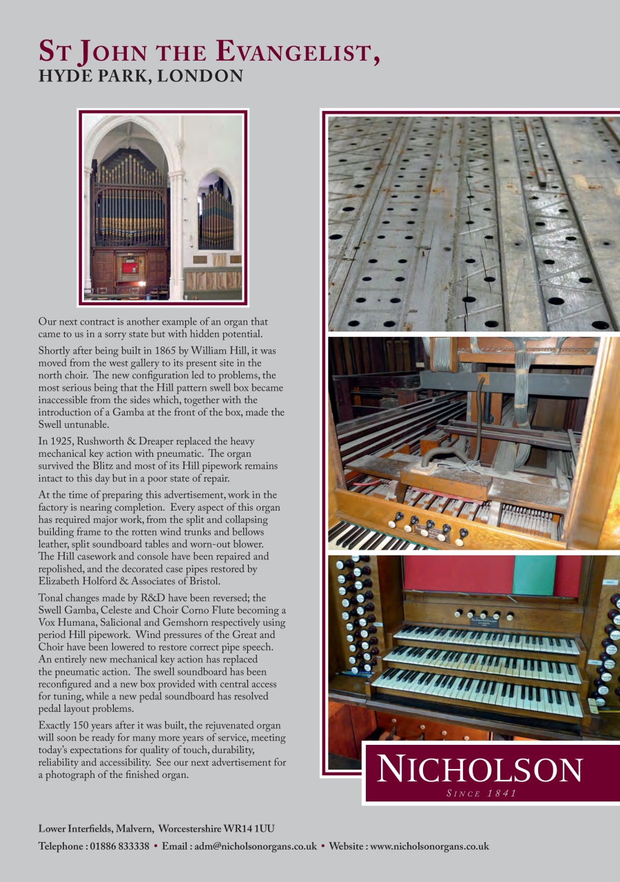 Organists' Review Preview Pages