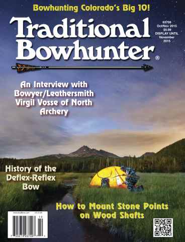 Traditional Bowhunter Magazine issue Oct/Nov 2015