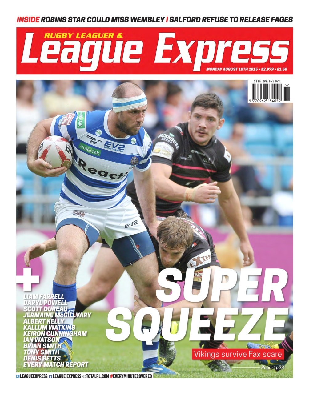 League Express Preview Pages