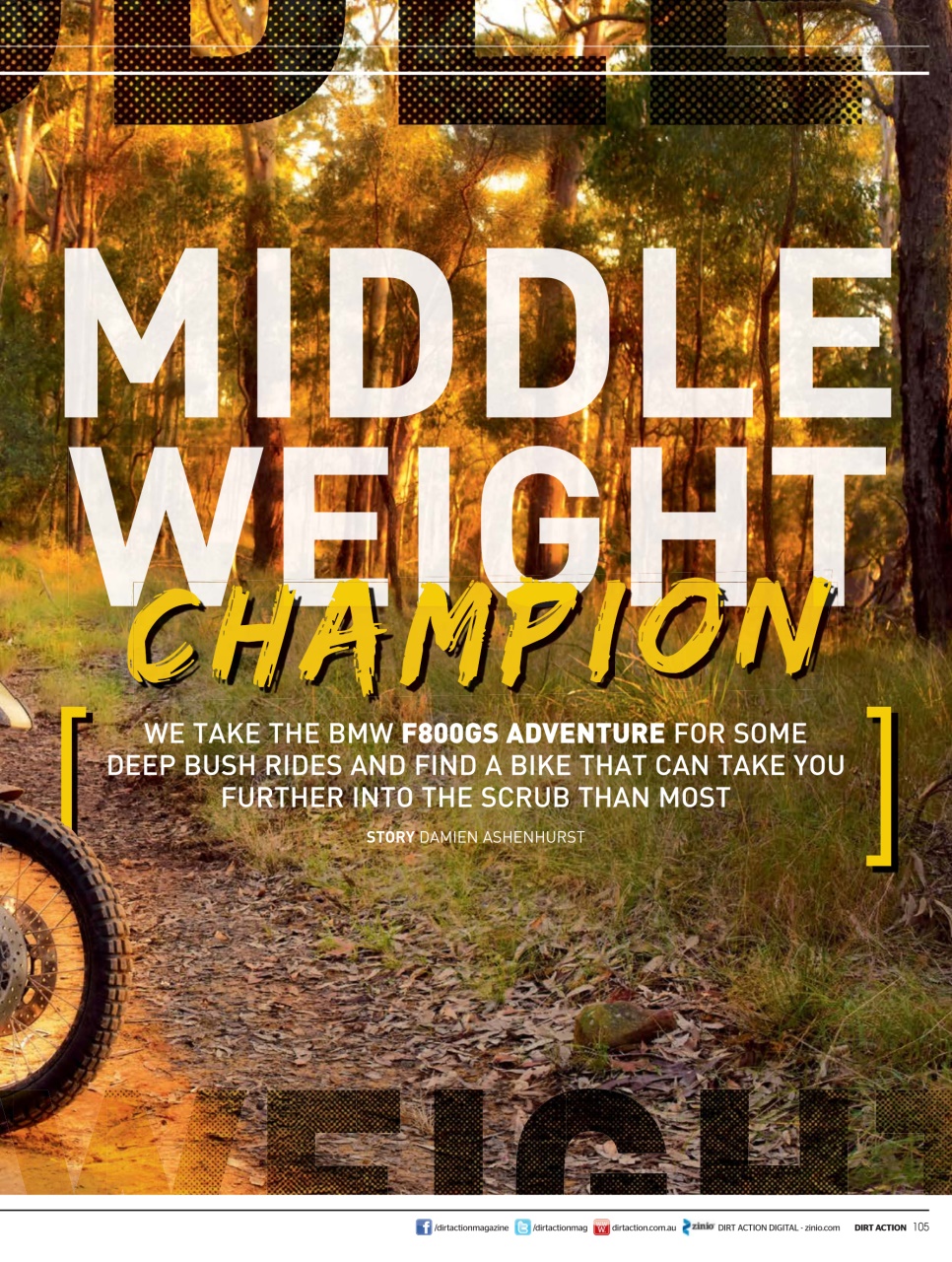 Dirt Action Preview Pages