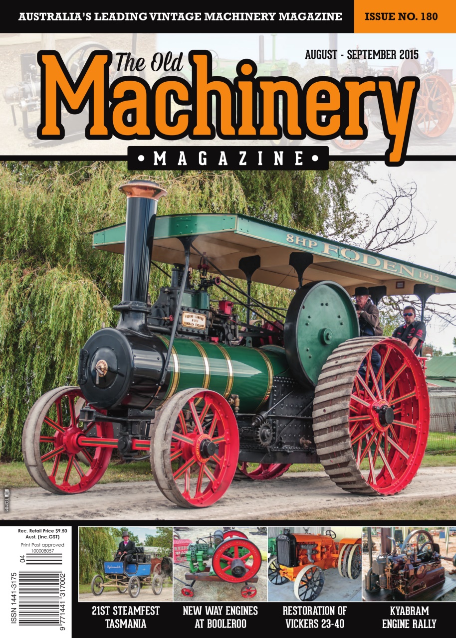 The Old Machinery Magazine Preview Pages