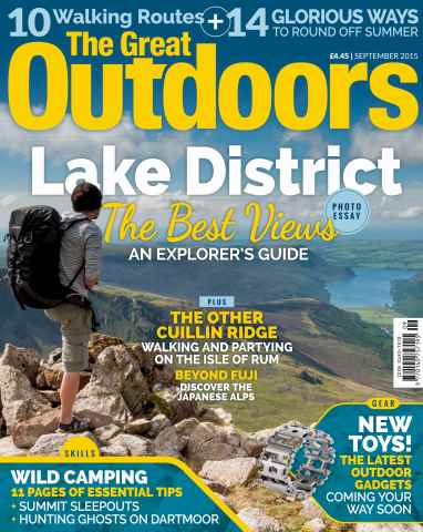 TGO - The Great Outdoors Magazine issue September 2015