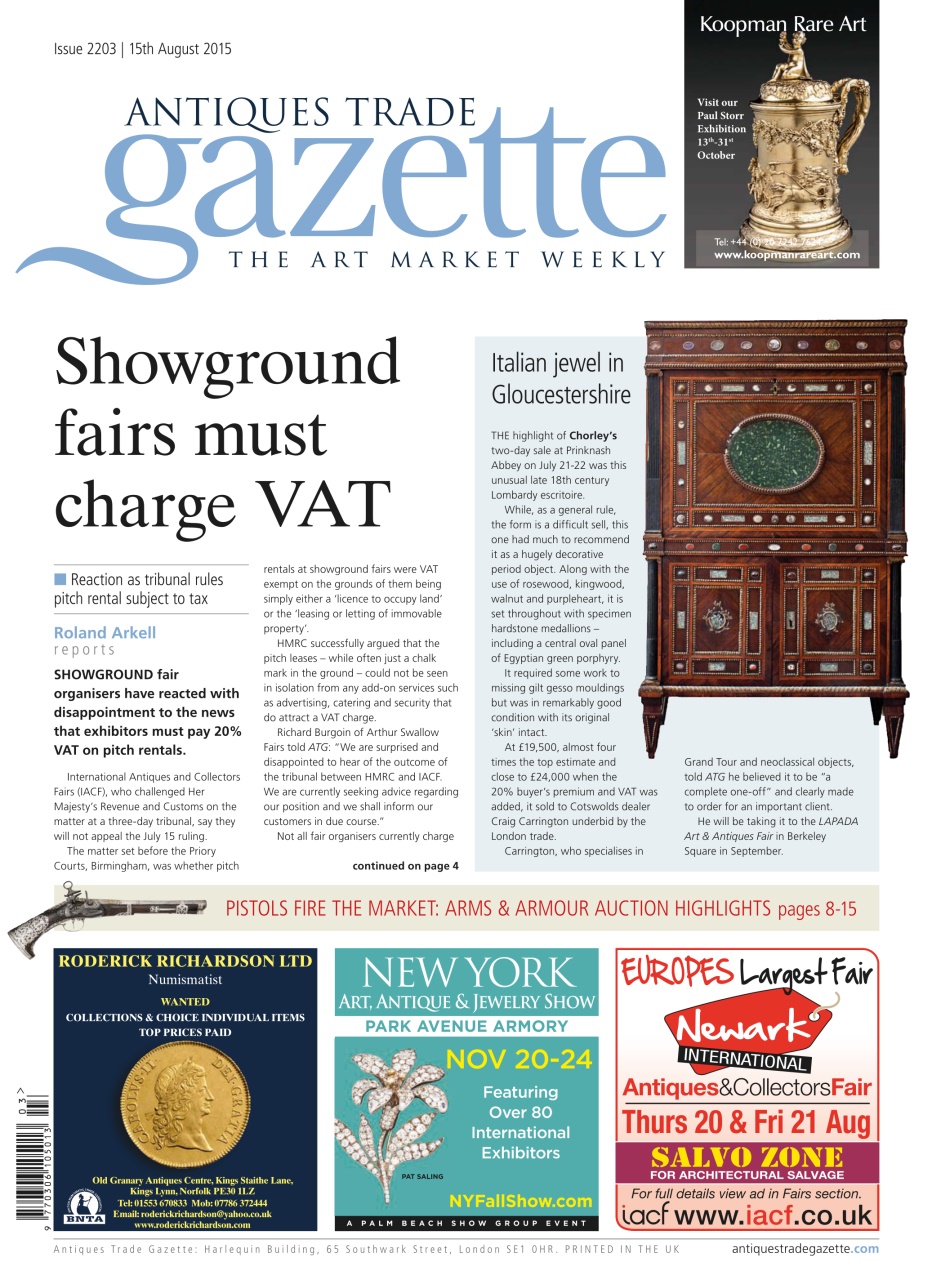Antiques Trade Gazette Preview Pages