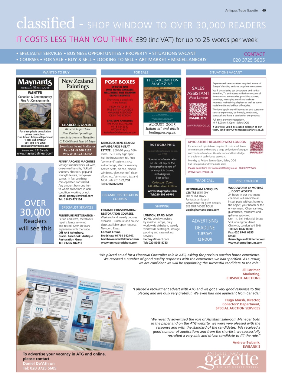 Antiques Trade Gazette Preview Pages