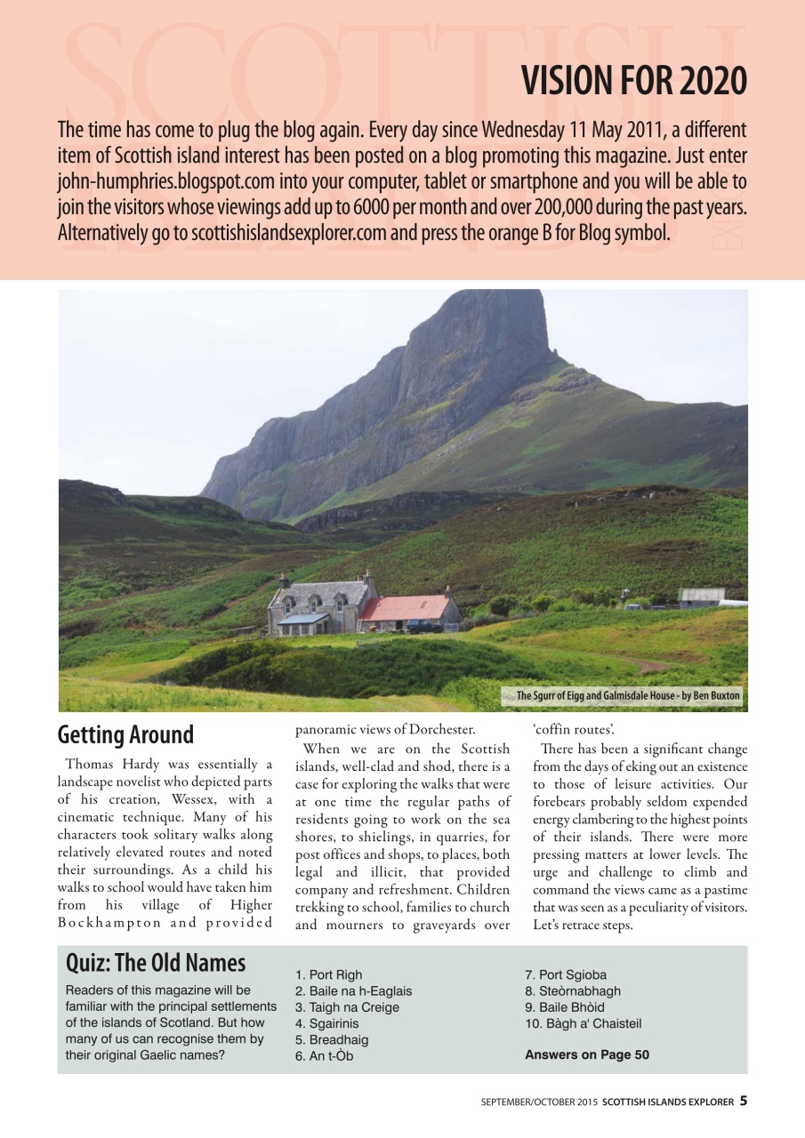 Scottish Islands Explorer Preview Pages