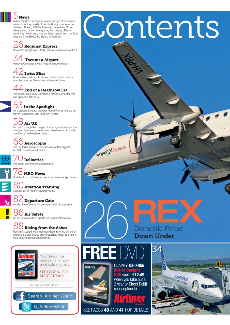 Airliner World Preview Pages