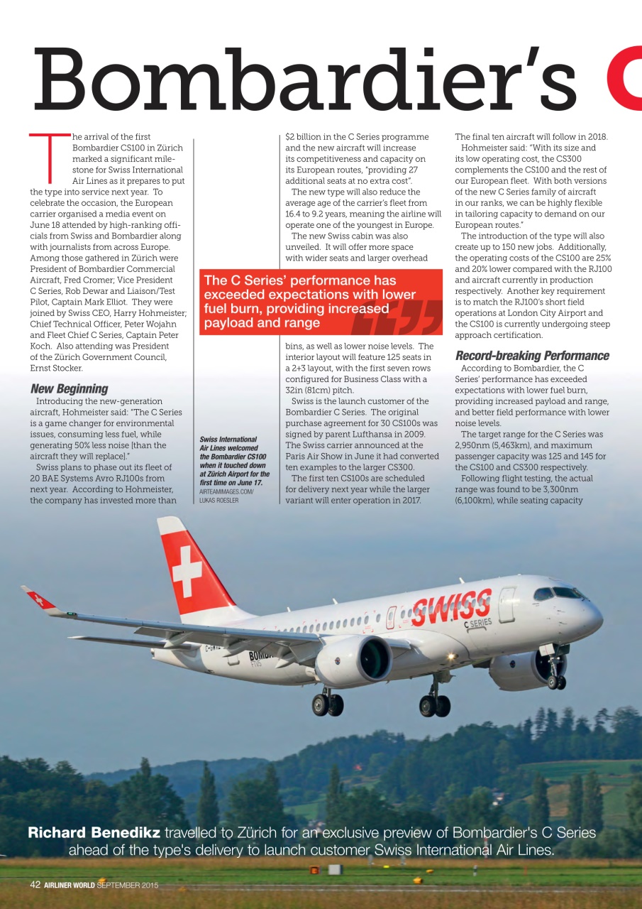 Airliner World Preview Pages