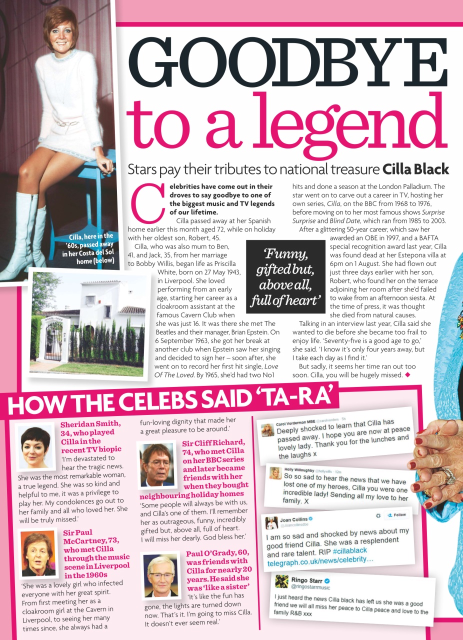 Woman's Own Preview Pages