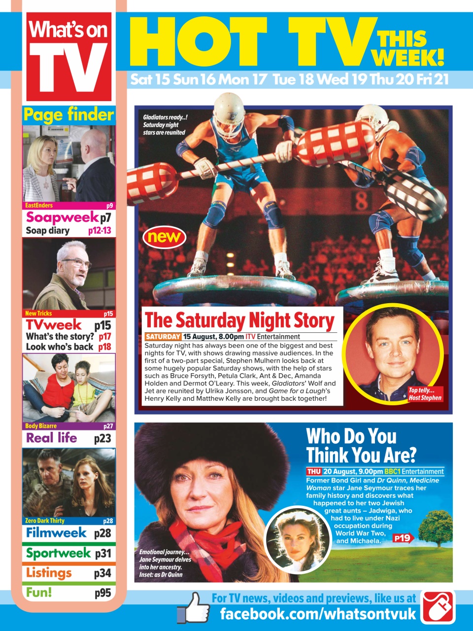 What's on TV Preview Pages