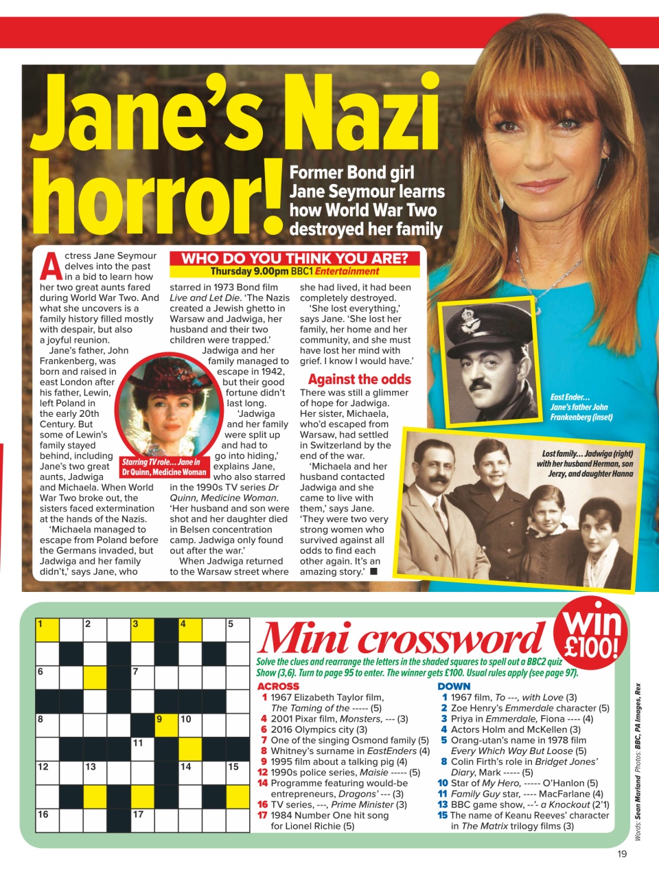 What's on TV Preview Pages