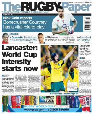 The Rugby Paper issue 9th August 2015