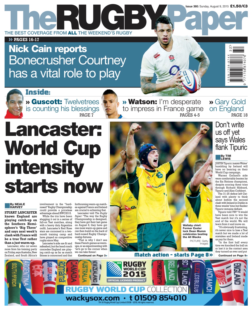 The Rugby Paper Preview Pages