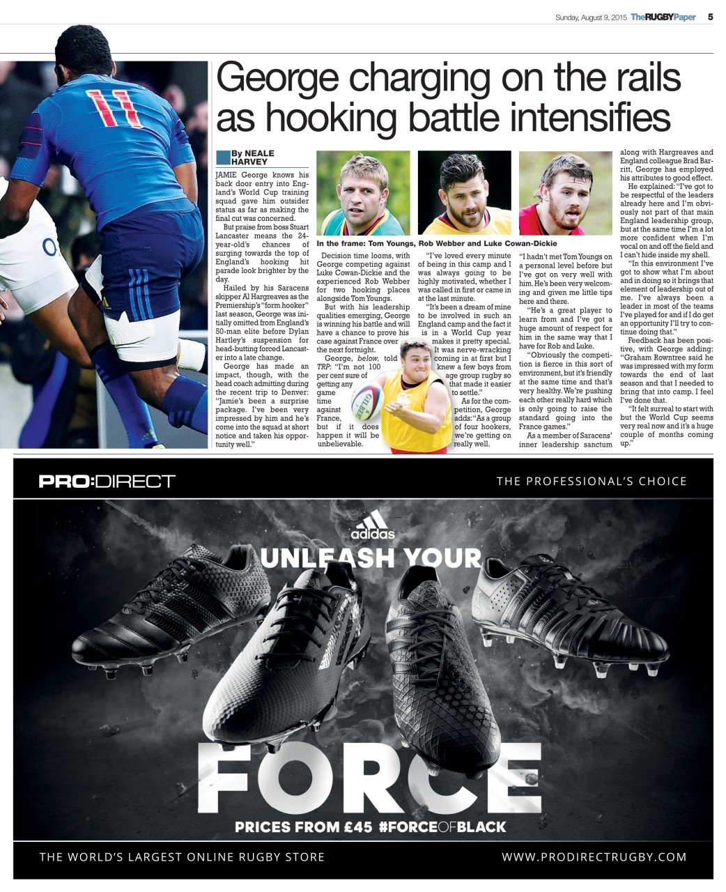 The Rugby Paper Preview Pages