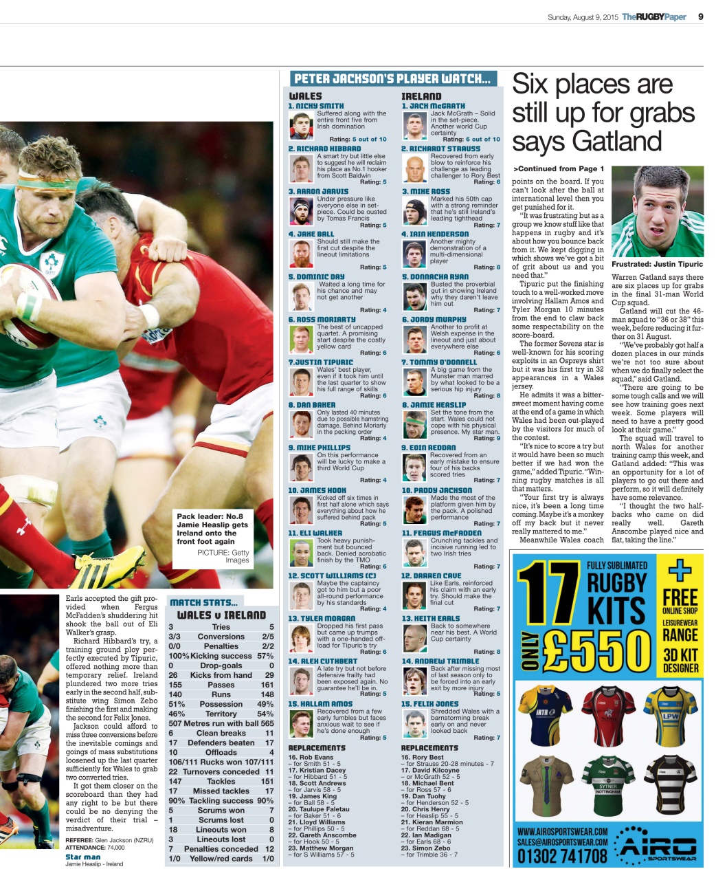 The Rugby Paper Preview Pages