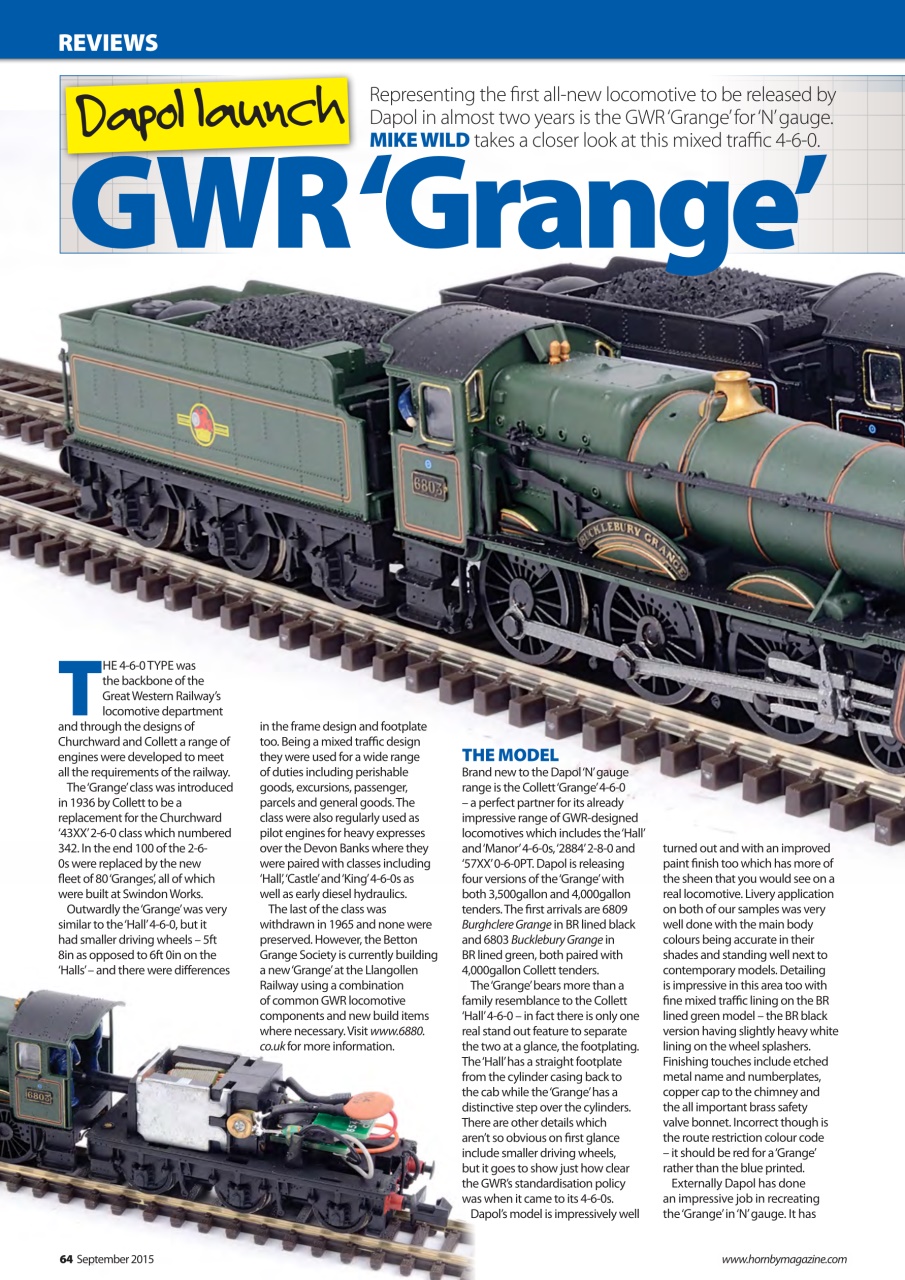 Hornby Magazine Preview Pages