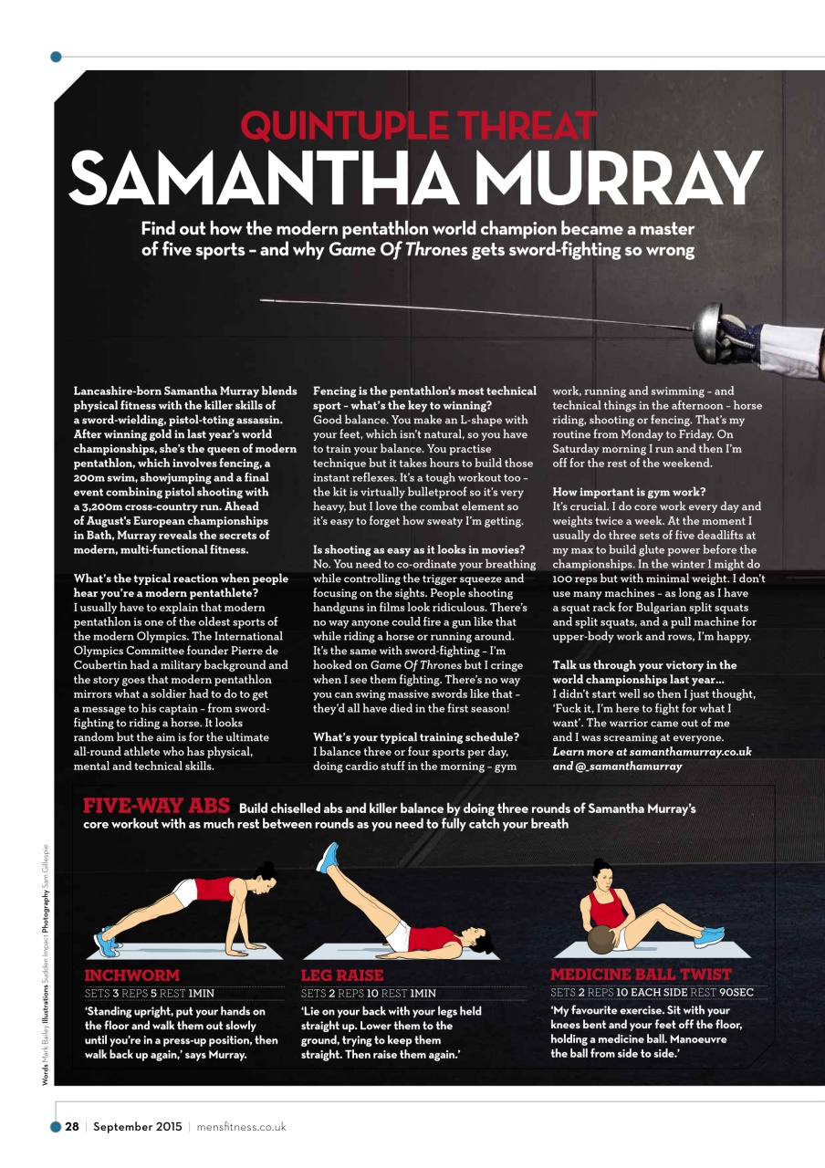 Men's Fitness Preview Pages