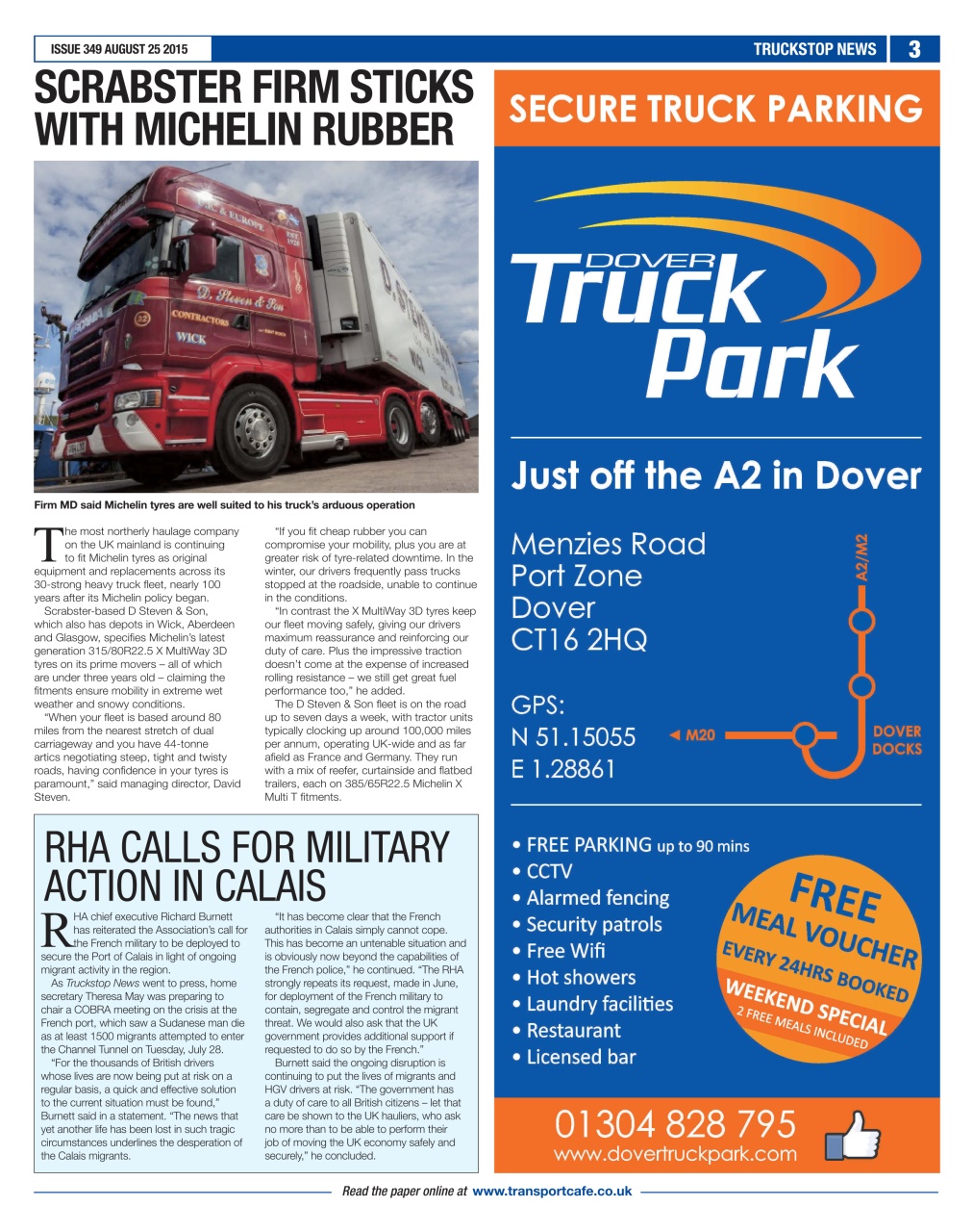 Truckstop News Preview Pages
