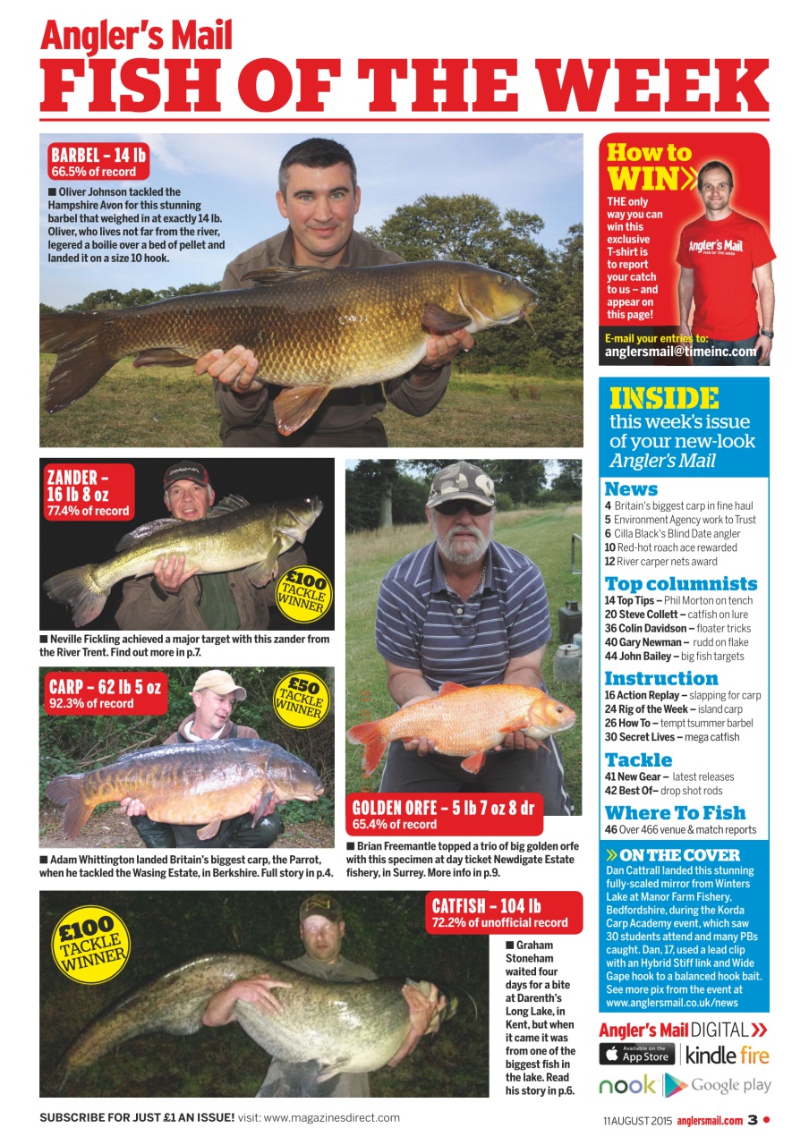 Anglers Mail Preview Pages