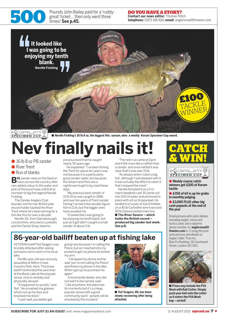 Anglers Mail Preview Pages