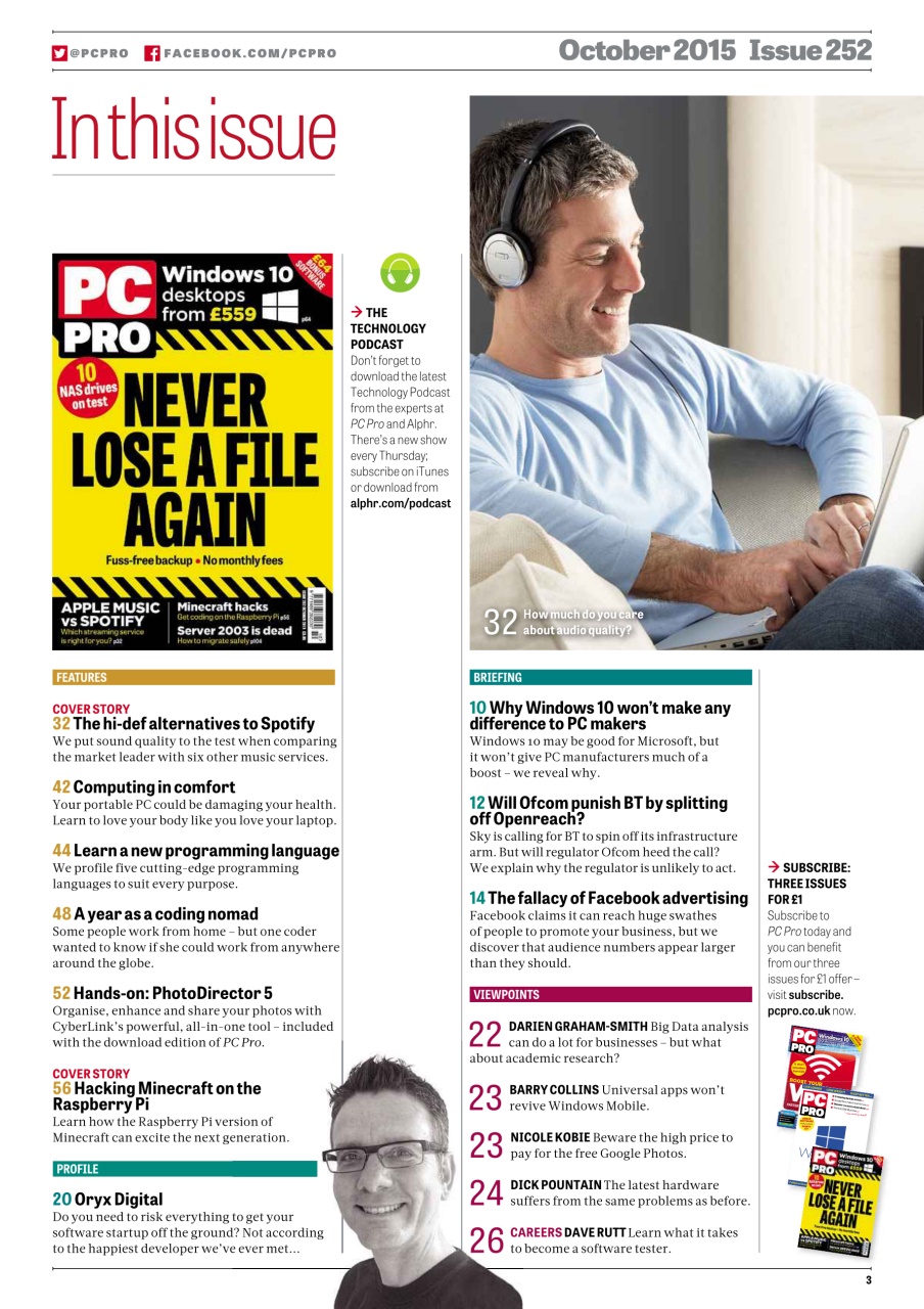 PC Pro Preview Pages