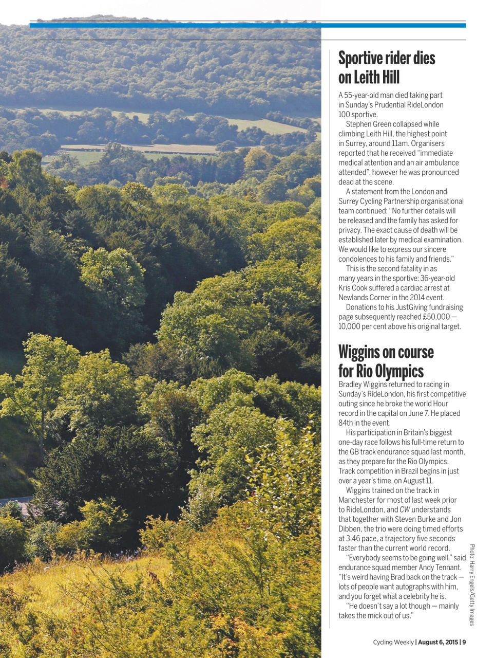 Cycling Weekly Preview Pages