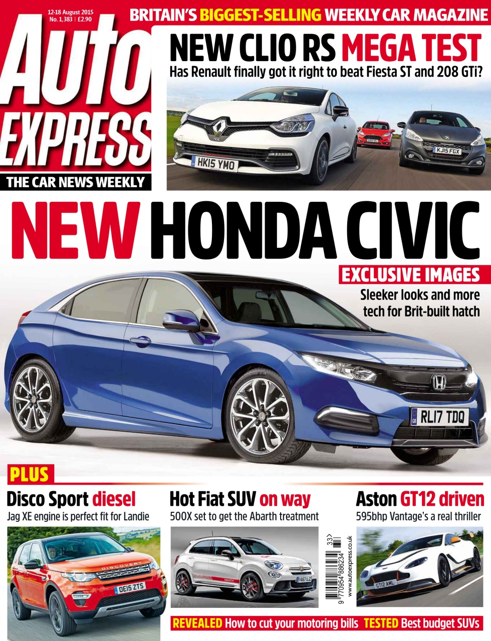 Auto Express Preview Pages