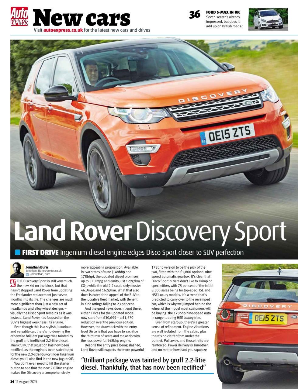 Auto Express Preview Pages