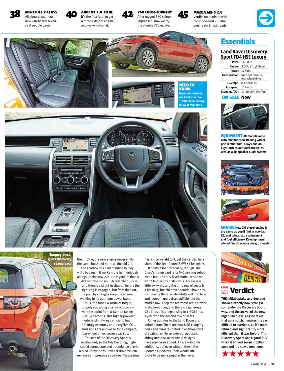Auto Express Preview Pages