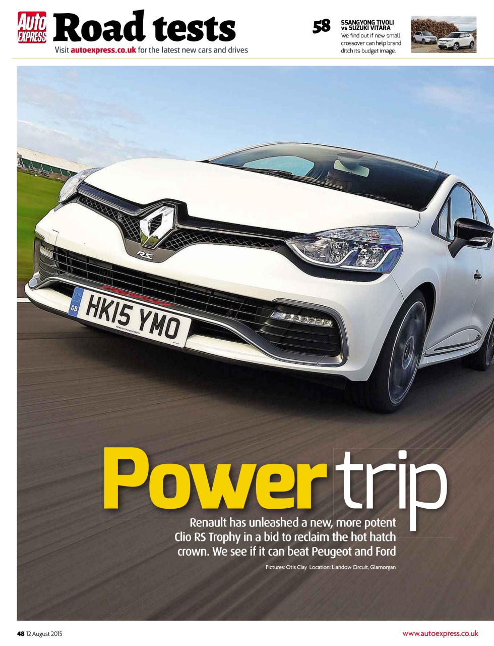 Auto Express Preview Pages