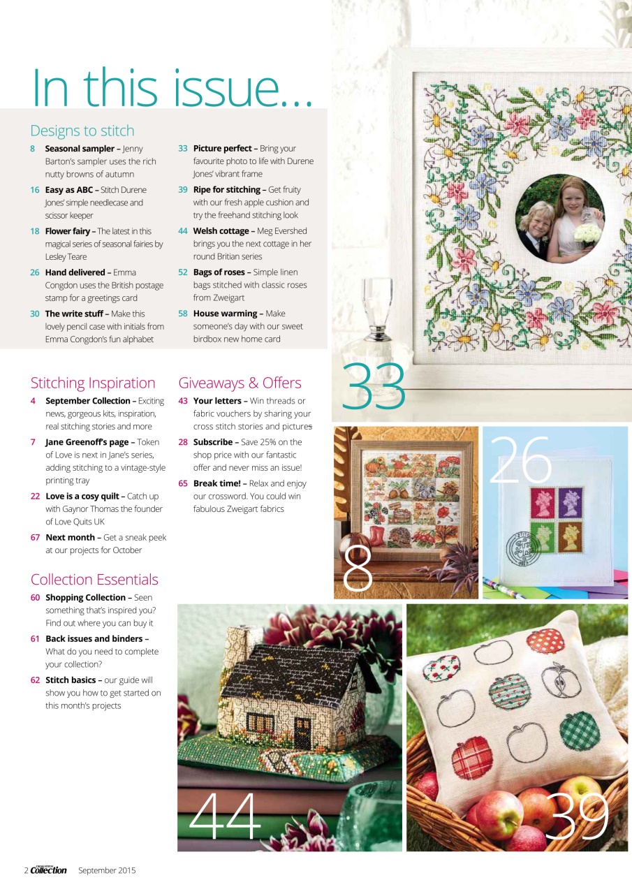 Cross Stitch Collection Preview Pages