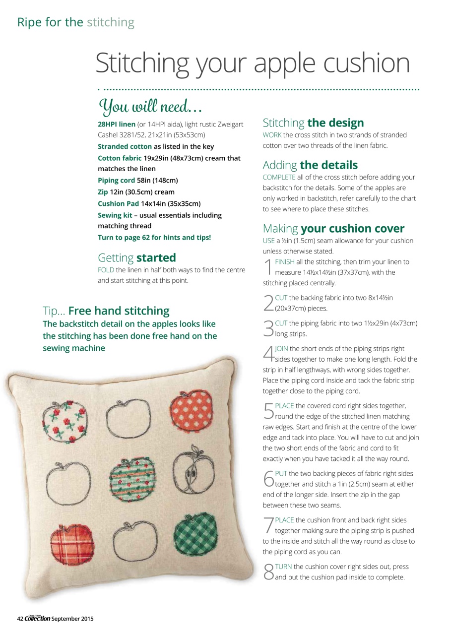 Cross Stitch Collection Preview Pages