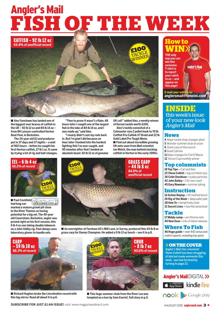 Anglers Mail Preview Pages