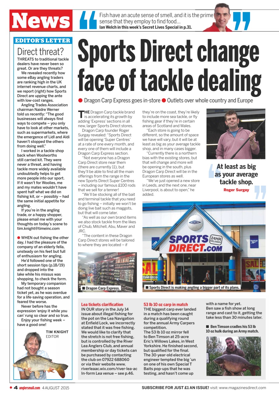 Anglers Mail Preview Pages
