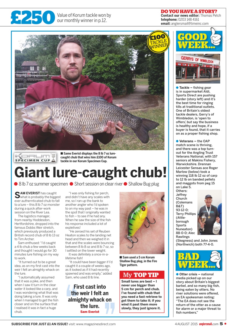 Anglers Mail Preview Pages