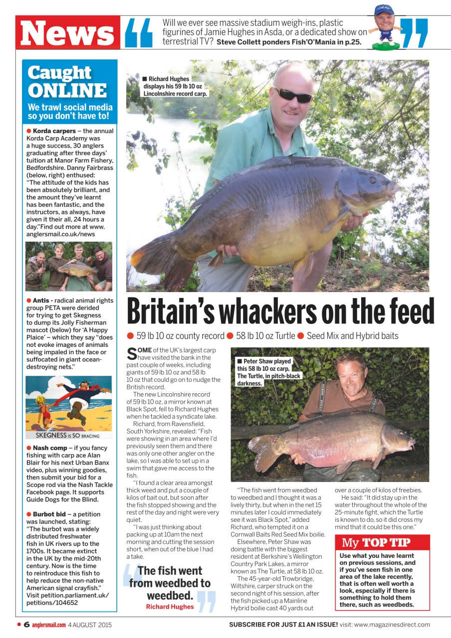 Anglers Mail Preview Pages