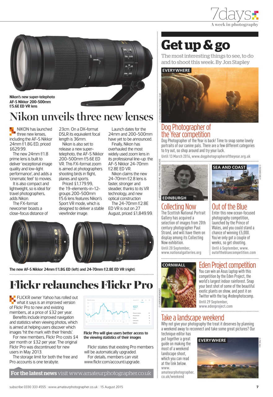 Amateur Photographer Preview Pages