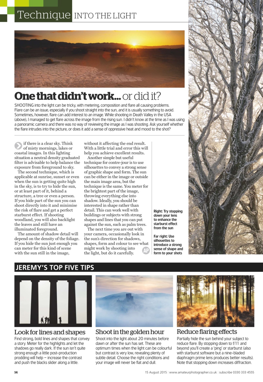 Amateur Photographer Preview Pages