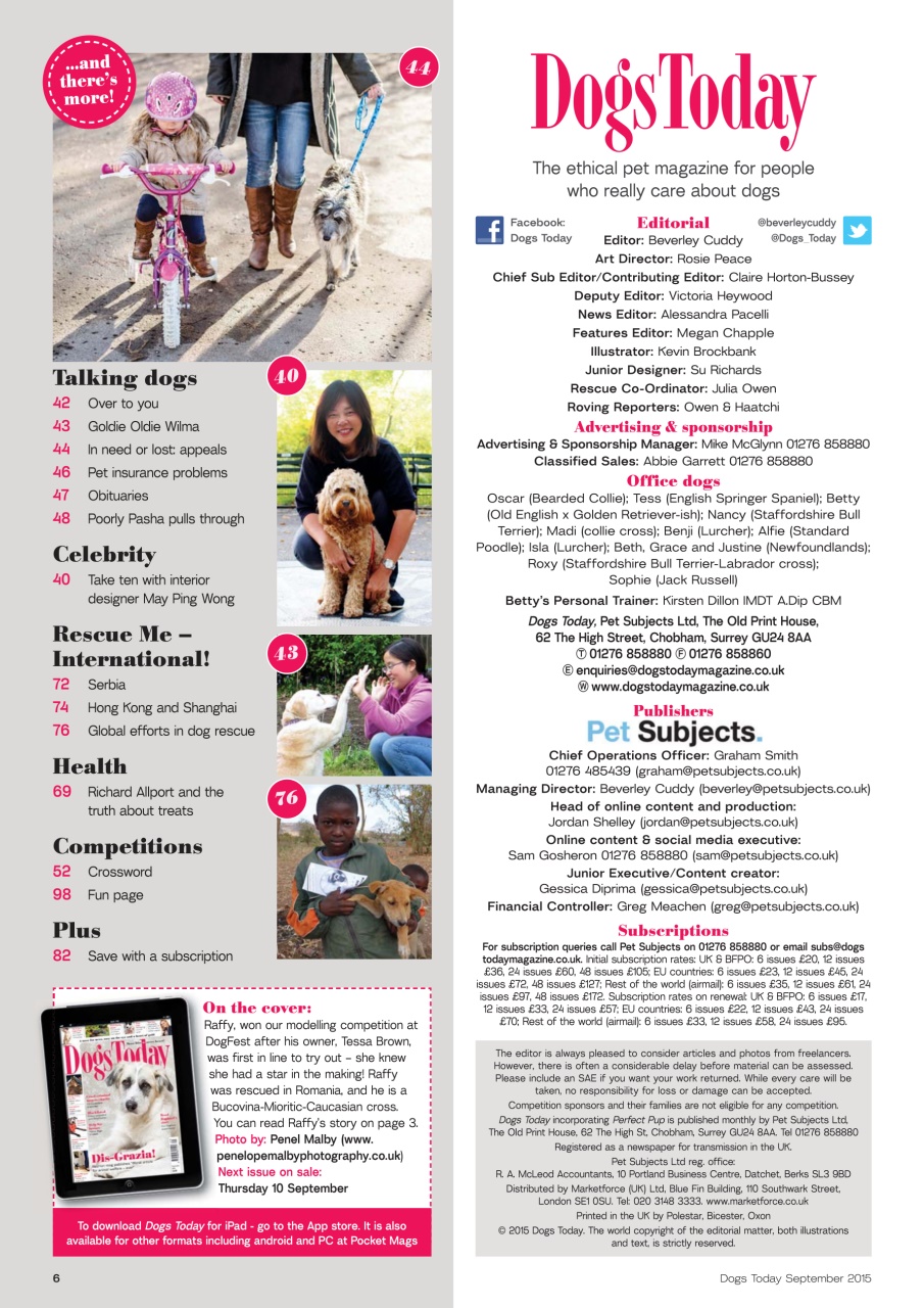 Dogs Today Magazine Preview Pages