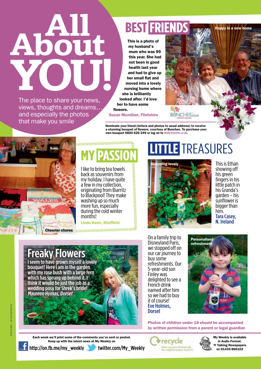 My Weekly Preview Pages