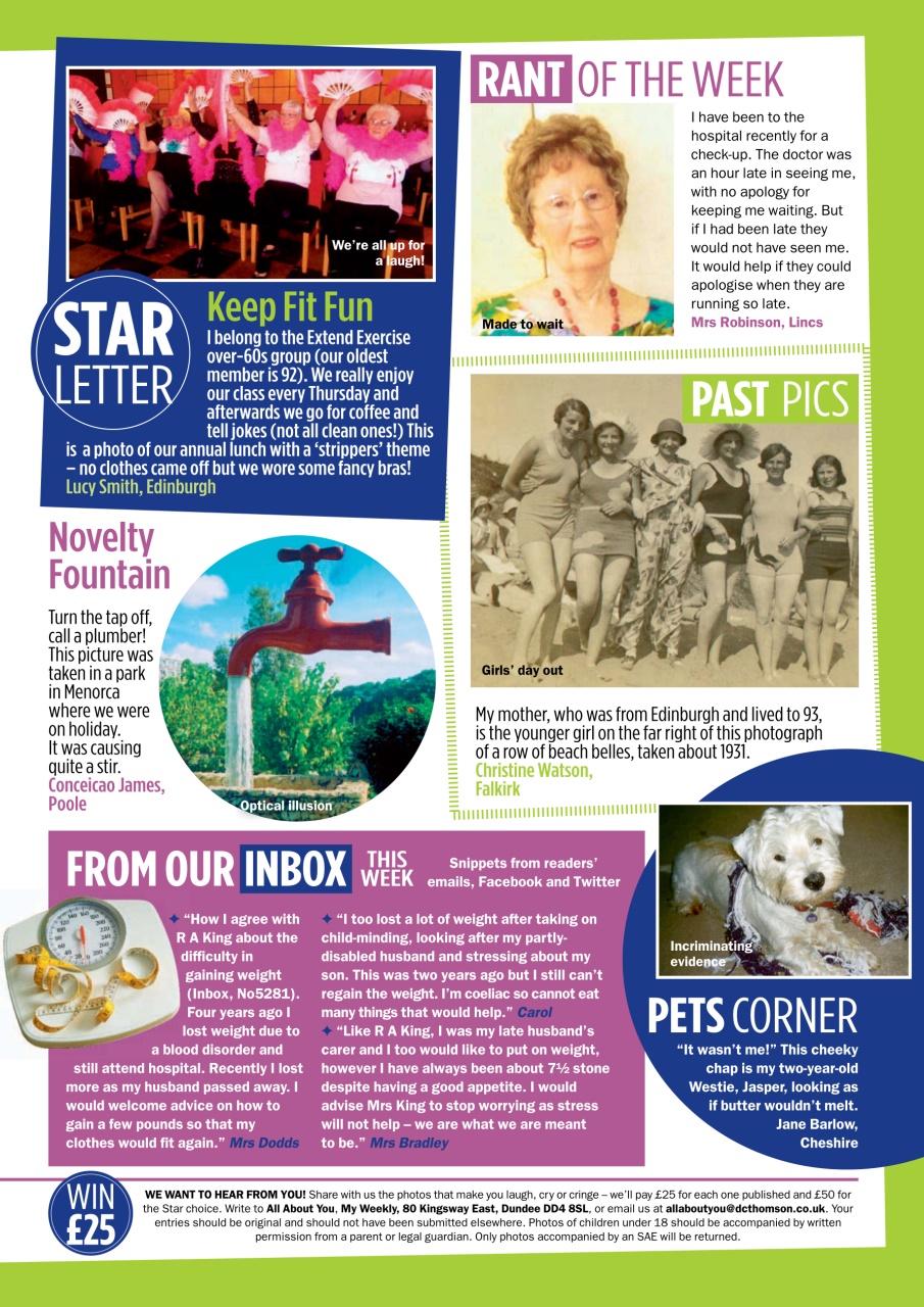 My Weekly Preview Pages