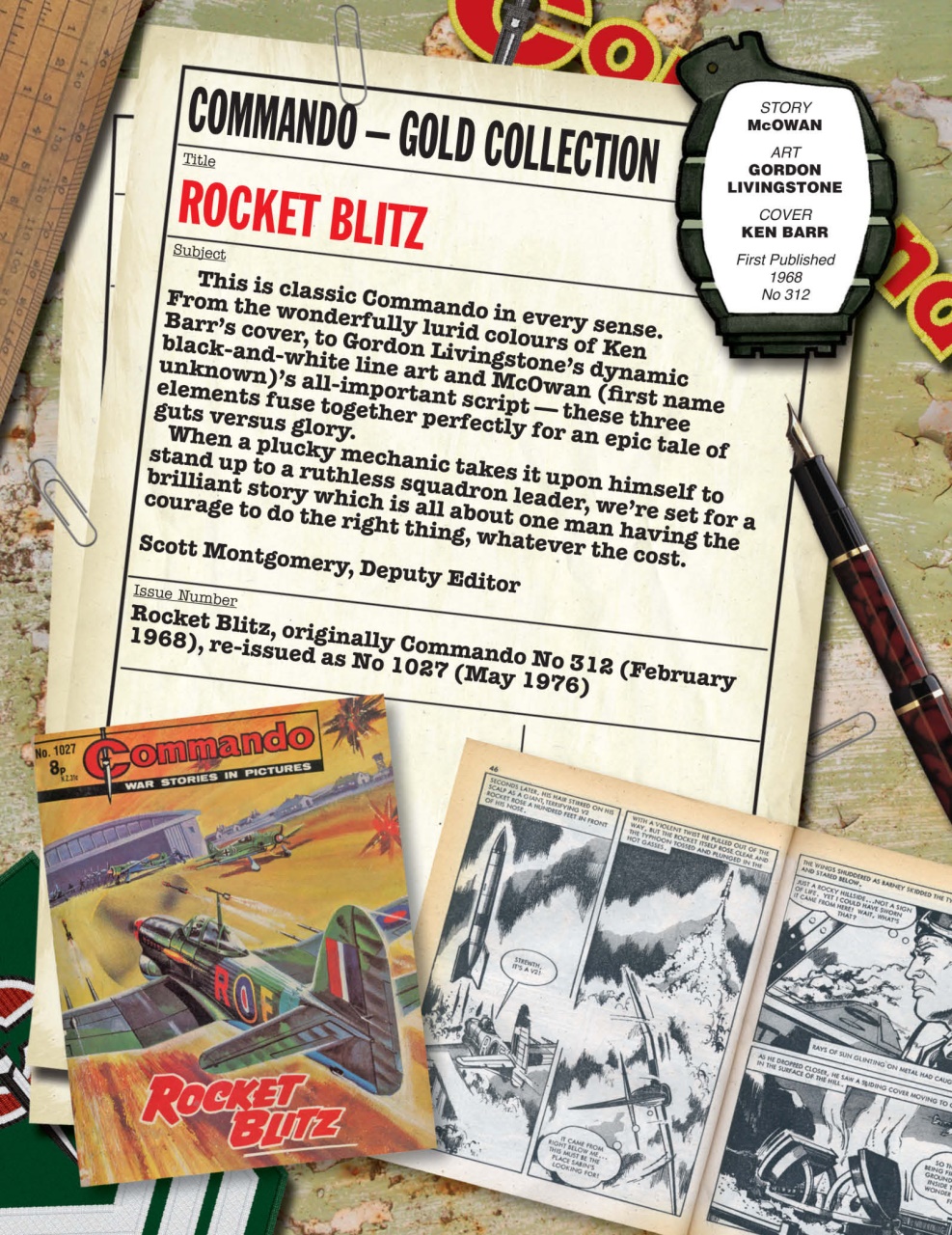 Commando Preview Pages