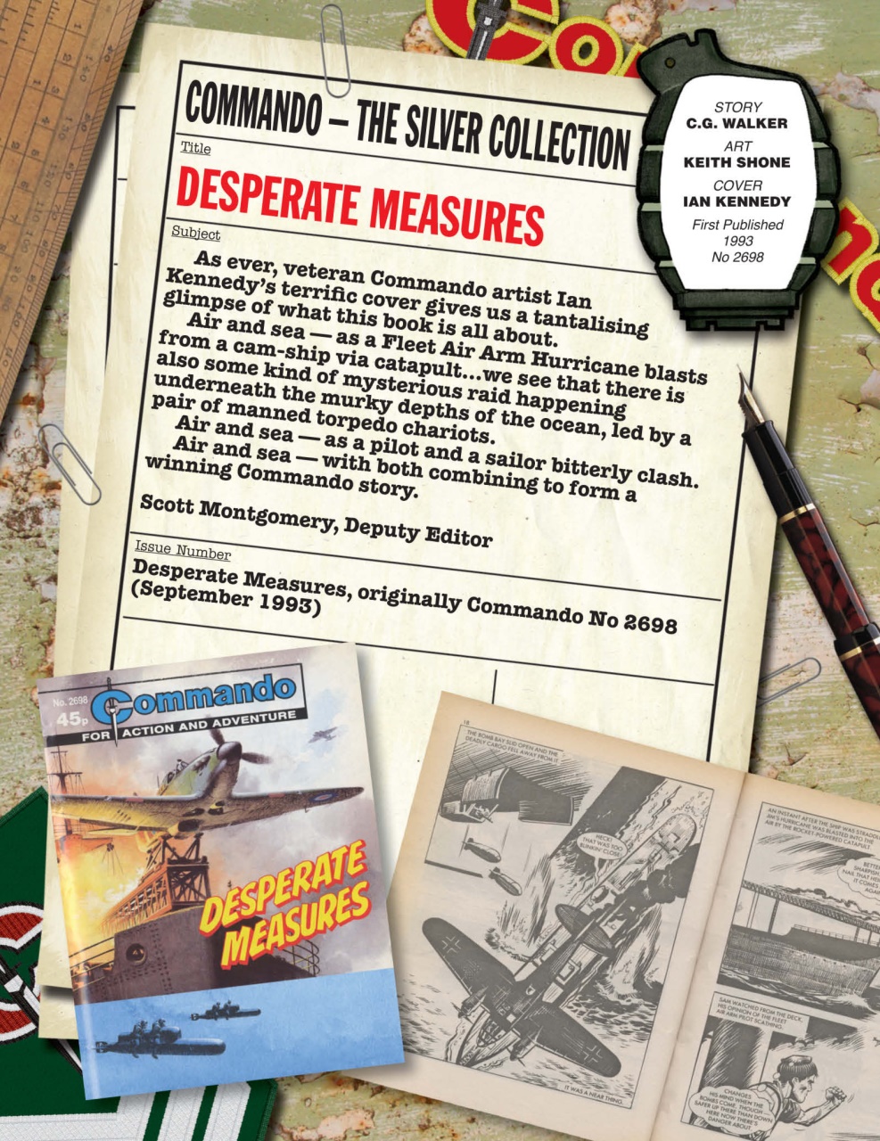 Commando Preview Pages